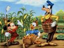 Disney Autumn Mickey Mouse Brigade Leader Wallpaper