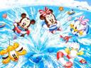 Disney Summer Babies Mickey and Friends Wallpaper
