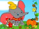Disney Thanksgiving Dumbo and Timothy Wallpaper