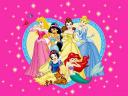 Disney Valentines Day Lovely Princesses Wallpaper