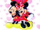 Disney Valentines Day Minnie and Mickey Mouse Love Wallpaper