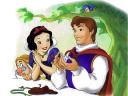Disney Valentines Day Snow White Diamond Gift  Wallpaper