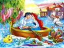 Disney Valentines Day the Little Mermaid Ariel and Eric Wallpaper