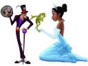 Doctor Facilier and Tiana Princess and the Frog