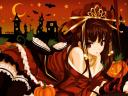 Halloween Theme Wallpaper by Misaki Kurehito