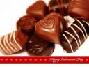 Happy Valentines Day Chocolates Greeting Card