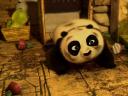 Kung Fu Panda 2 Baby Po emerge from Crate
