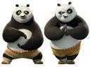 Kung Fu Panda 2 Master Po bowing to Trainer Wallpaper