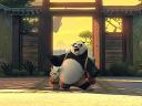 Kung Fu Panda Shifu and Po back to Jade Palace after Training completed