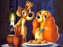 Lady and the Tramp Romantic Scene