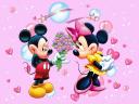 Mickey and Minnie Mouse Love Wallpaper