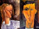 Amadeo Modigliani Portrait of Beatrice Hastings and Portrait of Raymond Radiguet