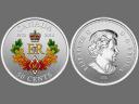 Diamond Jubilee of Queen Elizabeth II Coin with Emblem for Canada