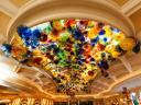 Glass Flower Ceiling Bellagio Hotel and Casino Las Vegas Nevada