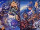 Key to Eternity and Once in a Blue Moon by Josephine Wall