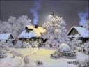Night before Christmas by Viktor Tormosov