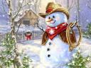 Snow Cowboy by Dona Gelsinger