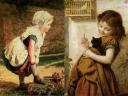 Sophie Anderson Wait for Me and Her Favorite Pets