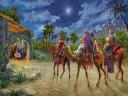 Three Kings Nativity Scene by Marcello Corti