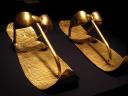 Tutankhamun Golden Sandals Science Museum Minnesota USA