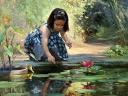 Water Lilies by Vladimir Volegov