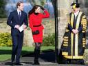 Prince William and Kate Middleton Visit to the University St. Andrews Scotland England