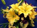 Golden Lilies Bouquet