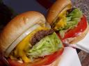 Fast Food 'In-N-Out' Cheese Burgers