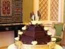 Royal Wedding Chocolate Biscuit Cake according to Family Recipe in Buckingham Palace London England