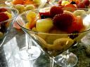 Valentines Day Martini Fruits Dessert