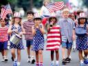 4th of July Children at a Parade