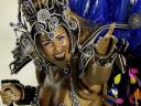 Rio Carnival Brazil 2011 Dancer from Portela Samba School