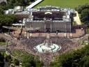 Royal Wedding England Historic Aircraft fly over Buckingham Palace London