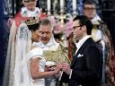 Royal Wedding Sweeden Rings exchange