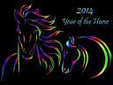2014 Chinese Year of the Horse Wallpaper