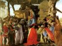 Christmas Card Adoration of the Magi Sandro Botticelli