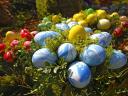 Easter Decoration in Bieberbach Germany