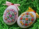 Easter Embroidered Eggs