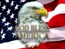 Fourth of July God Bless America Wallpaper