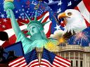 Fourth of July Happy Birthday to America Wallpaper