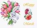 Happy 8 March Greeting Card