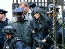 Salt Angelina Jolie CIA Officer with Police Guard